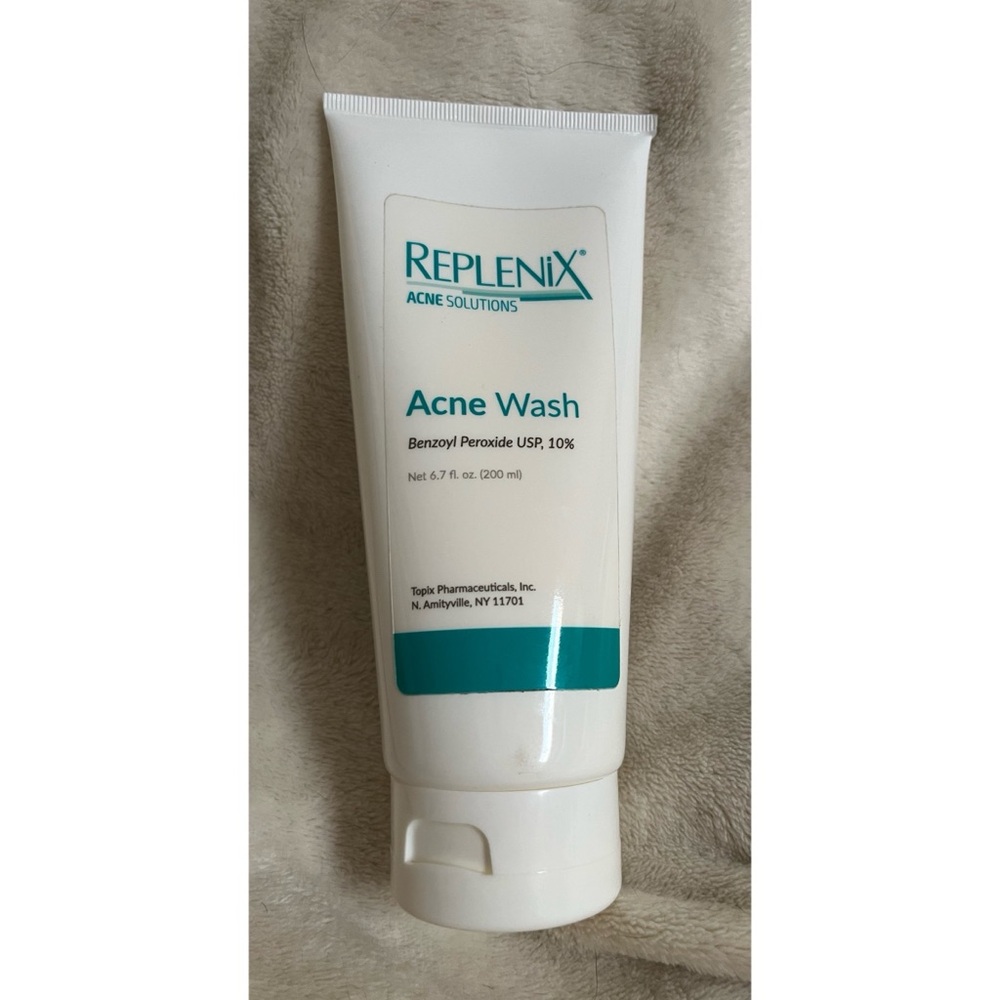 Replenix Acne Wash 10% Benzoyl Peroxide NEW